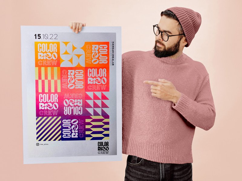 Affiche du Color Riso Crew